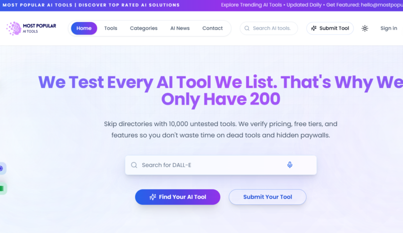 Most Popular AI Tools